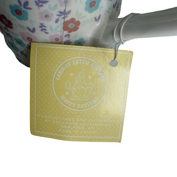 Carrot Patch Cottage Ceramic Floral Mug with Gnome Lid- New - Picture 6 of 16